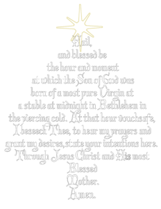 St. Andrew Christmas Novena Coloring Sheet