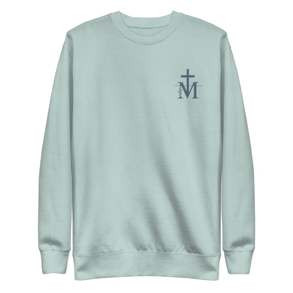 Marian Cross Embroidered Sweater